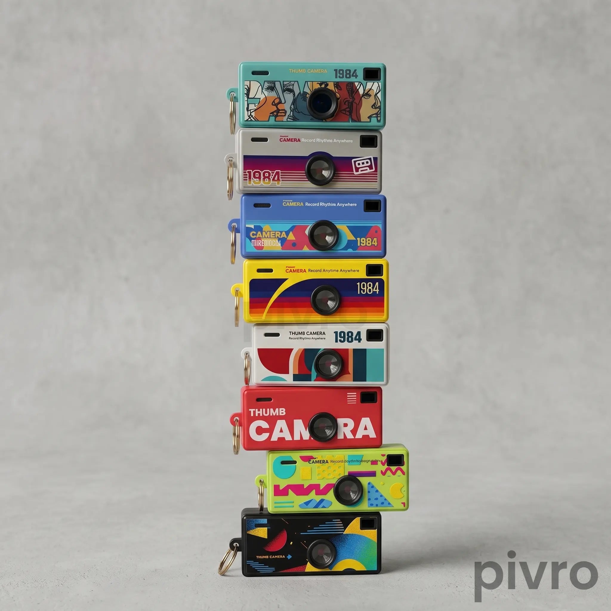 Pivro Thumb Camera | Retro Mini Digital Camera