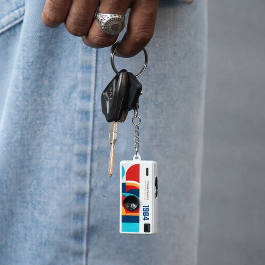 Thumb Camera | Retro Mini Digital Camera | Vintage Pocket Keychain Camera