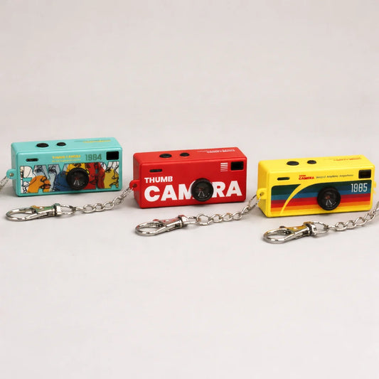 Thumb Camera | Retro Mini Digital Camera | Vintage Pocket Keychain Camera